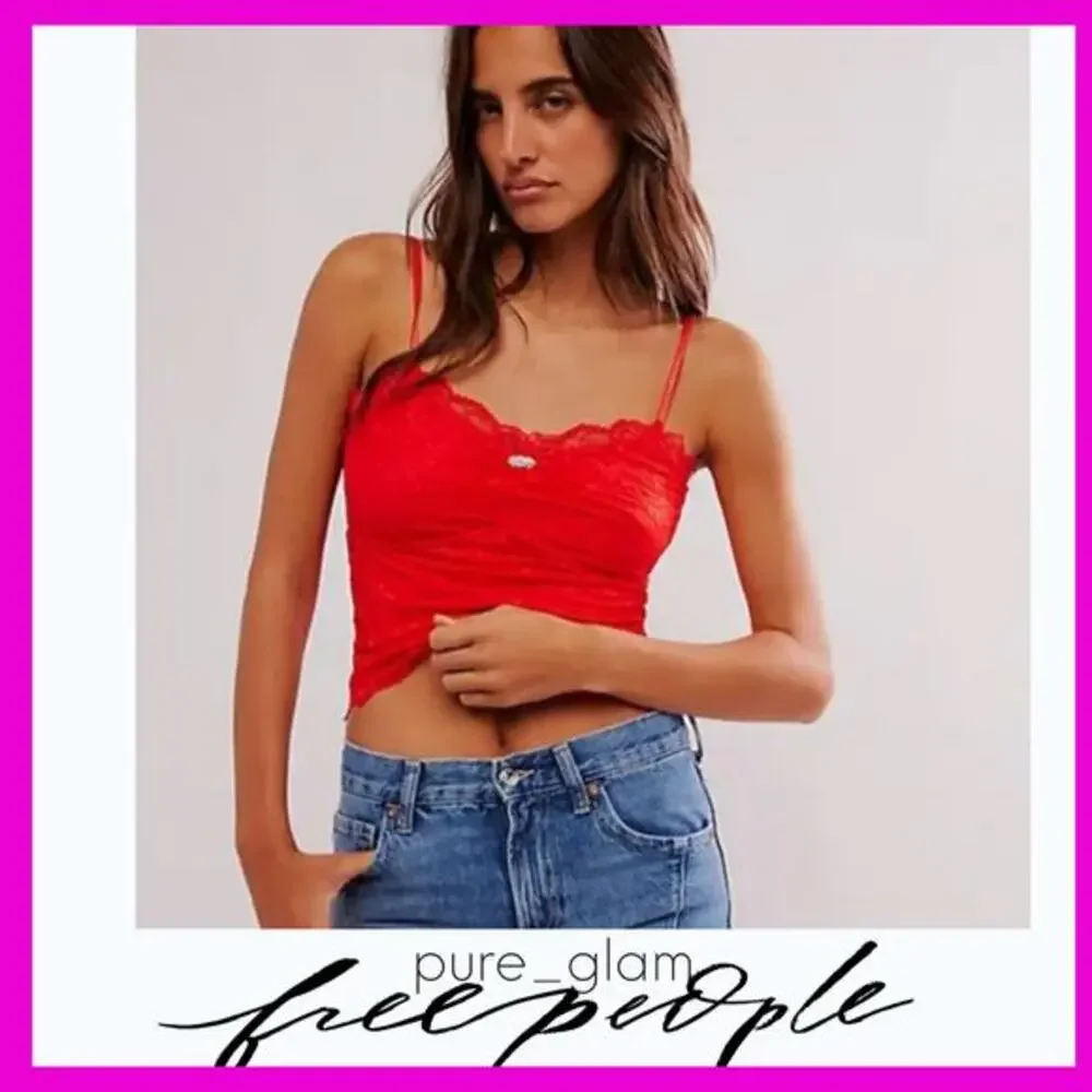 Free People lace top